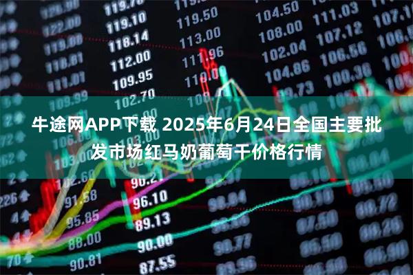 牛途网APP下载 2025年6月24日全国主要批发市场红马奶葡萄干价格行情